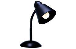 Simple Value Flexi Desk Lamp - Black.
